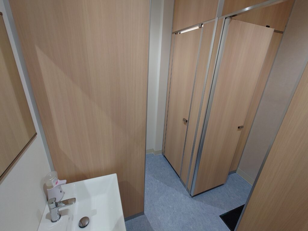 ニンジャ☆パーク武蔵浦和店のトイレ